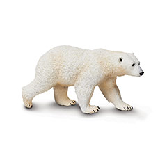 Wild Safari Polar Bear - - Fat Brain Toys