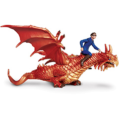 Thunder Dragon with Drake Set - - Fat Brain Toys