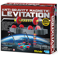 4M Kids Labs Anti Gravity Magnetic Levitation Kit Defy Gravity & Learn About It 